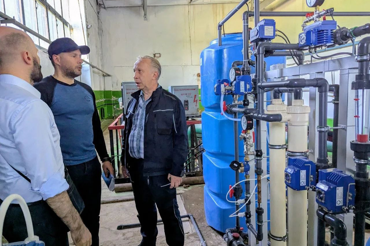 В Кингисеппе модернизируют систему очистки воды
