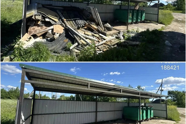 В Ленобласти ликвидировали несанкционированную свалку за сутки