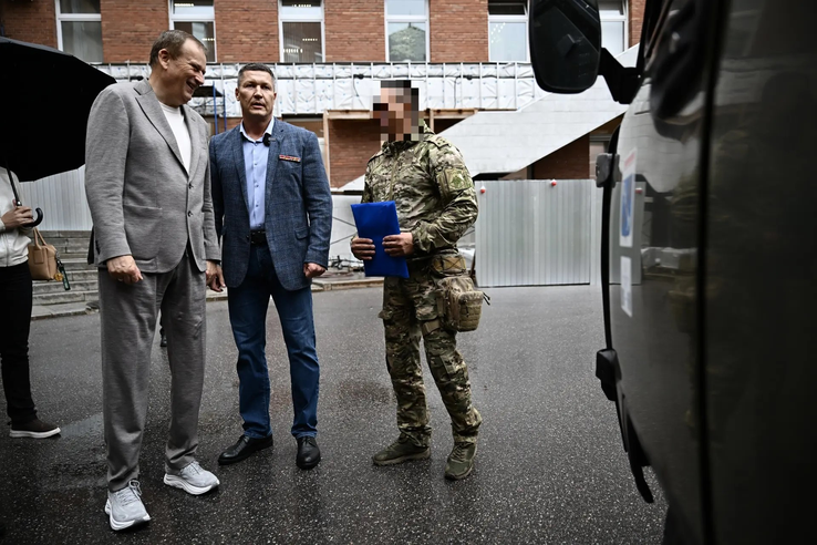 Ленобласть продолжает поддержку передовой